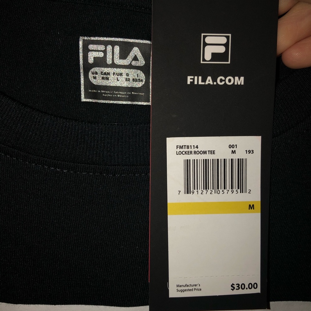 SOLD FILA Locker Room Tee size Medium - Picture 4 of 5
